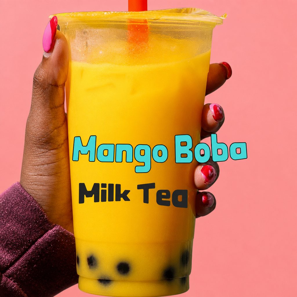 Strawberry Boba Lemonade.