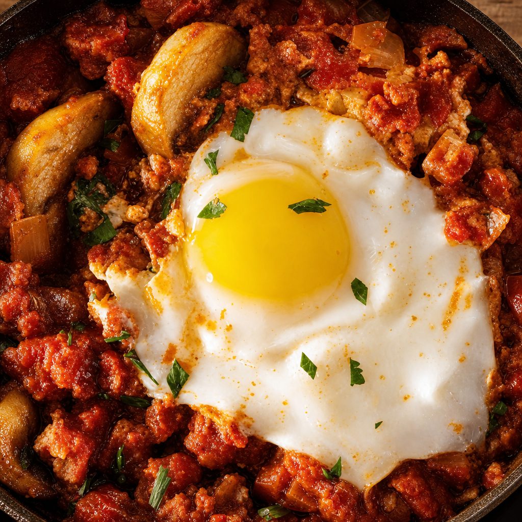Chorizo Hash.