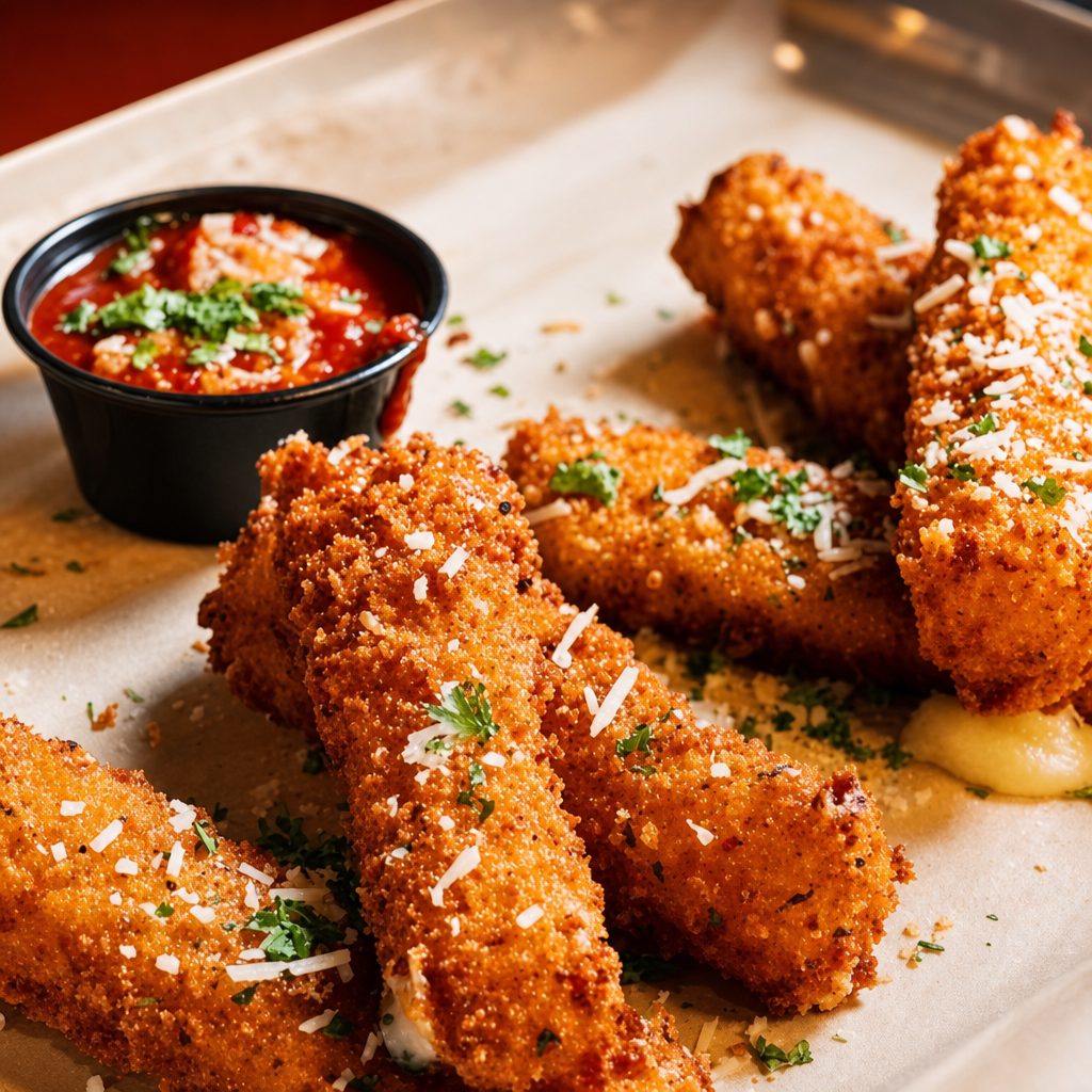 Mozzarella Sticks.