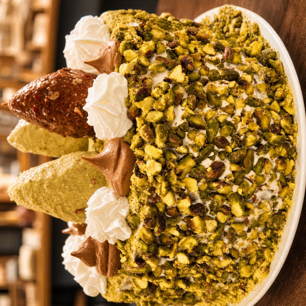 Pistachio Cake.